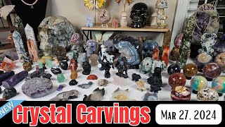 NEW Crystal Carvings! 💎Animals, Spheres, Towers & More! SHOP NOW!❤️