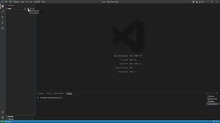 4. Python - select project folder, make and run a python file