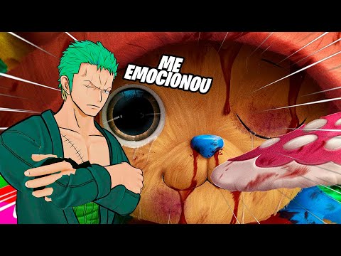 Zoro REAGINDO ao Rap do Chopper - SOU UM MONSTRO do 7MZ no One Piece VR!!