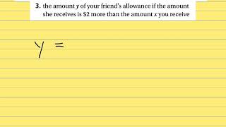 Alg 1 Pgs. 264-265 #3
