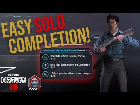 EASY Tier 1 Same Day Delivery Mission Completion for Act 2 | Call of Duty MW3 Zombies