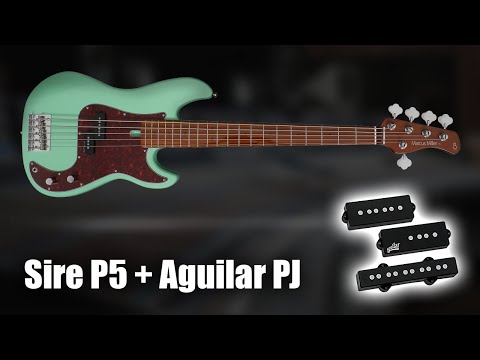 Sire P5 with Aguilar PJ pickups