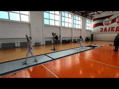 EFC U14 SABRE CIRCUIT SINDJELIC CUP FINAL 2018.12.02. BEOGRAD