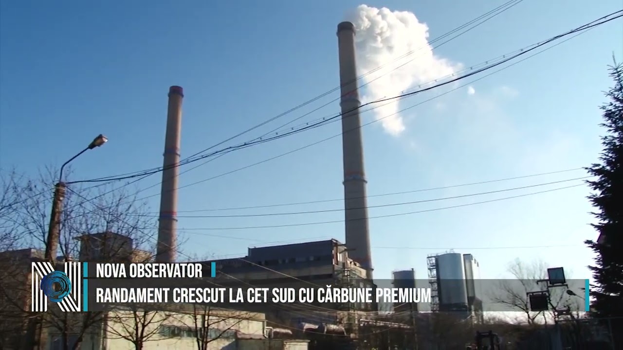 Randament crescut la Cet Sud cu cărbune premium