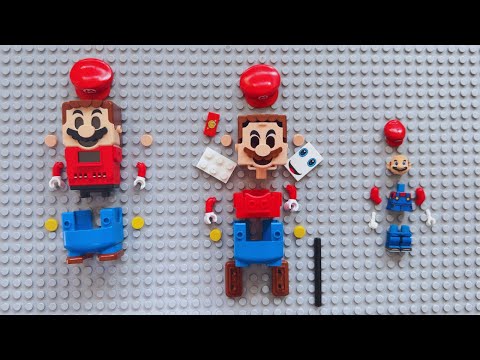 Super Mario | LEGO vs Fakes #mario #fakelego #legomario
