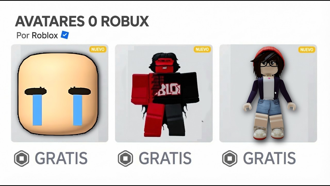 TODAS las NUEVAS IDEAS de AVATARES GRATIS en ROBLOX (2026)!