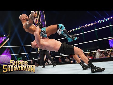 Brock Lesnar decimates Ricochet: WWE Super ShowDown 2020 (WWE Network Exclusive)