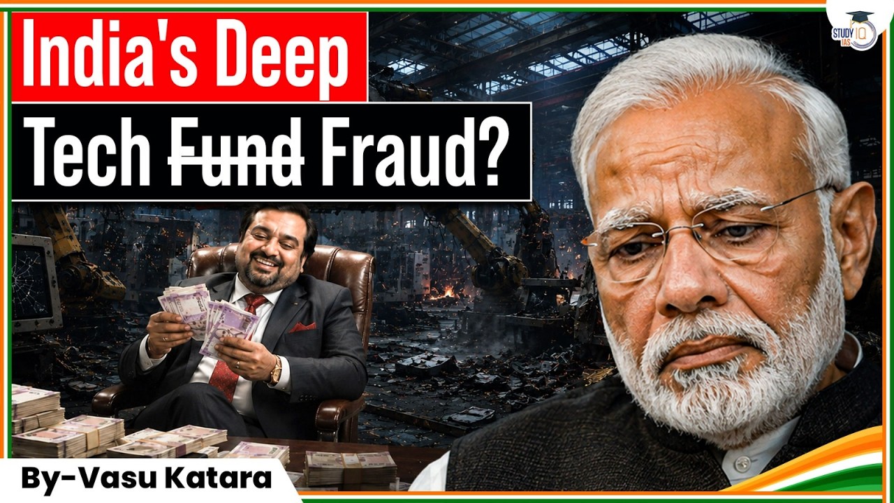 India's Deep Tech Fraud Exposed? | How Deep Tech Can Change India's Future | StudyIQ