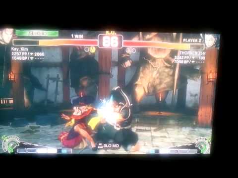 SSF4AE Kay_Kim (Ryu)  vs  Rose  [SSF4 PSN CLUB]
