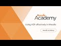 Using H5P Effectively In Moodle Moodle Academy