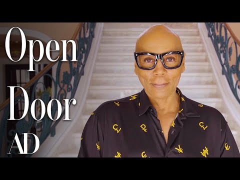 Inside RuPaul’s Fabulous Beverly Hills Mansion | Open Door | Architectural Digest