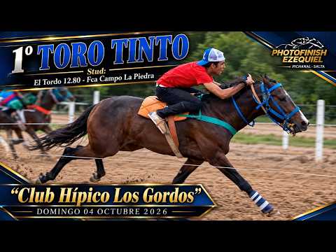 1°TORO TINTO  2°ENANA MIA Club Hípico Los Gordos El Talar-Jujuy Dom 04 Octubre 2026