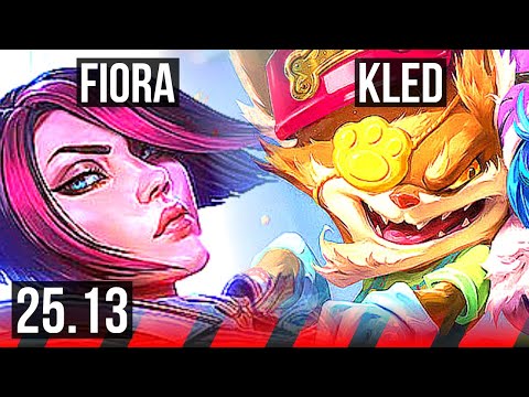 FIORA vs KLED (TOP) | KR Diamond | 25.13