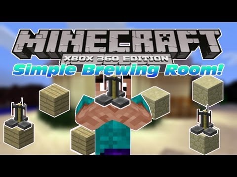 Spzmk - Simple Brewing Room: Minecraft Xbox 360: Cool Builds Showcase
