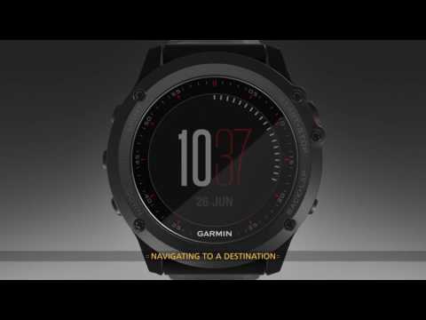 Garmin Fenix 3 GPS Navigating Guide