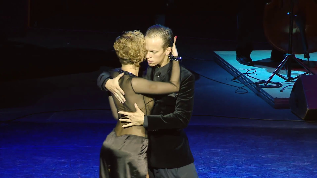 Solo tango orquesta, tango  Pata ancha, dance  Irina Samoilova & Artem Luchin