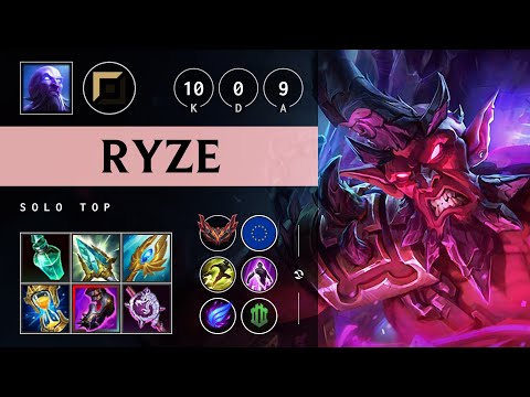 Ryze Top vs Camille - EUW Grandmaster Patch 25.05