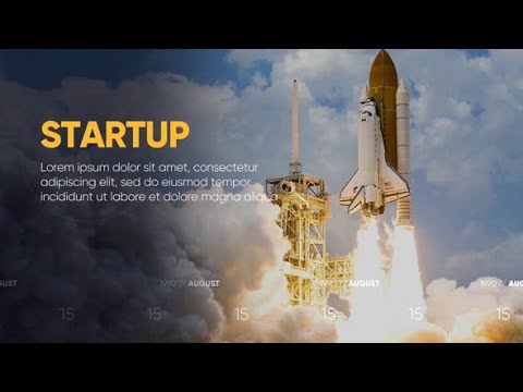 Top Apple Motion Projects: Corporate Slideshow - History Timeline // Final Cut Pro