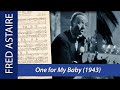 Fred Astaire Sings & Dances ONE FOR MY BABY from the movie "The Sky's the Limit" (1943)