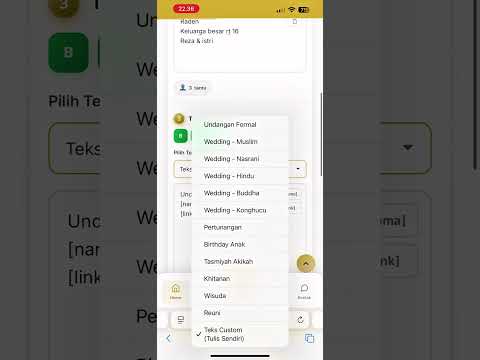 Tutorial Broadcast Undangan S2Moments