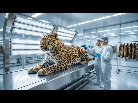 Inside The Leopard Leather Factory | How Luxury Is Born (Full Process)