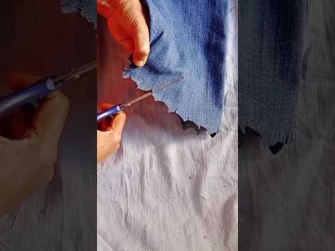 Denim Trends! Easiest Way to Fray Your Jeans! DIY Frayed Jeans!
