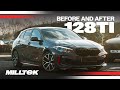 Video: Milltek Edelstahl Duplex Sportauspuff-Komplettanlage ab OPF BMW 1er F40 128ti