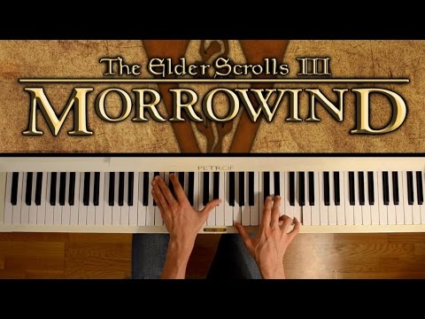Morrowind (Piano cover) - Call of Magic/Nerevar Rising: Main theme (+ sheets)