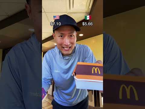 🇺🇸USA vs 🇲🇽Mexico’s Big Mac 🍔
