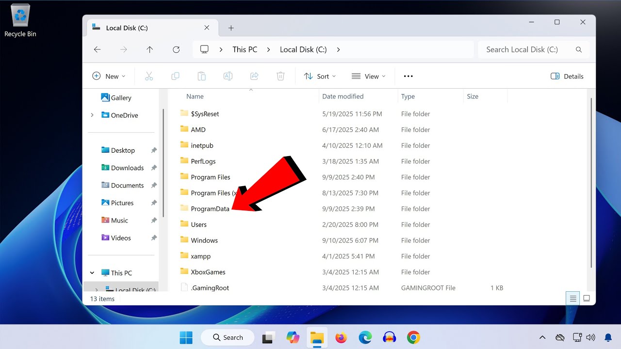 La Carpeta ProgramData No Aparece / Está Oculta en Windows 11 | SOLUCIÓN FÁCIL✅