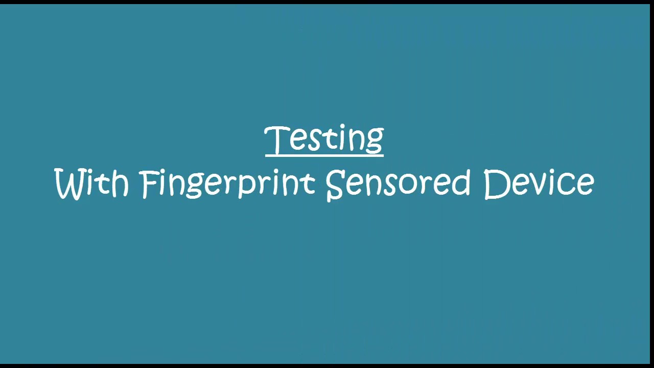 Android Fingerprint Authentication Demo