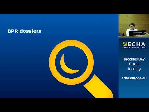Biocides Day IT tool training