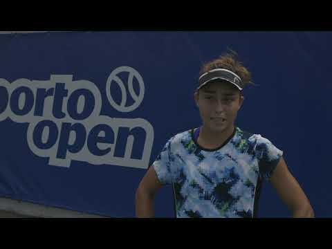 Porto Open 2020 - Entrevista com Julia Payola (Dia 1)