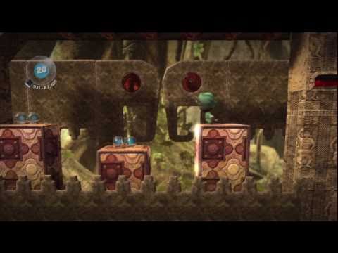 LittleBIGPlanet (720p HD) Walkthrough Part 71 - Pillar Jumping - Survival Challenge