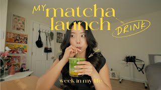 creating my dream matcha drink & cafe collab