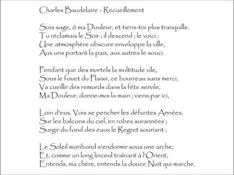 download lagu mp3 mp4 Recueillement Baudelaire Poeme, download lagu Recueillement Baudelaire Poeme gratis, unduh video klip Recueillement Baudelaire Poeme