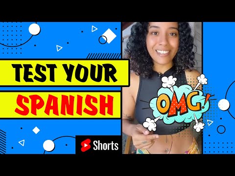 Spanish Essential WORDS ✔️???? Test your Spanish with this video!