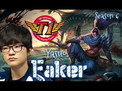 SKT T1 Faker YASUO Mid vs Lulu - Patch 6.1 KR | League of Legends