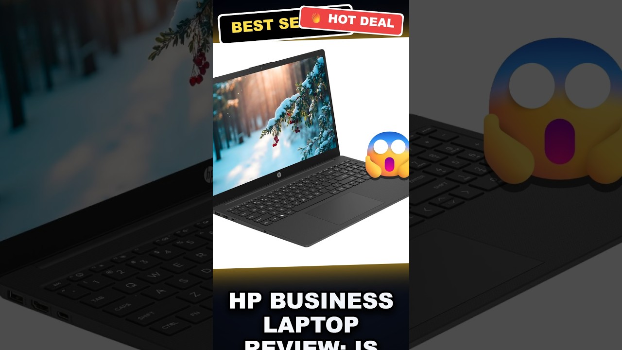 HP Business Laptop Review: Is This High-Performance Student Laptop Actually Worth It? review video