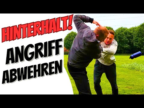 VORSICHT Hinterhalt! Angriff mit Flasche abwehren! #selbstverteidigung