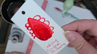 Ladybug Ink Review Birmingham Pen Company Fountain Pen Ink