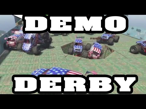 GTA V - DEMOLITION DERBY CHAMPIONSHIP + **NEW** Zancudo & Airport Jobs