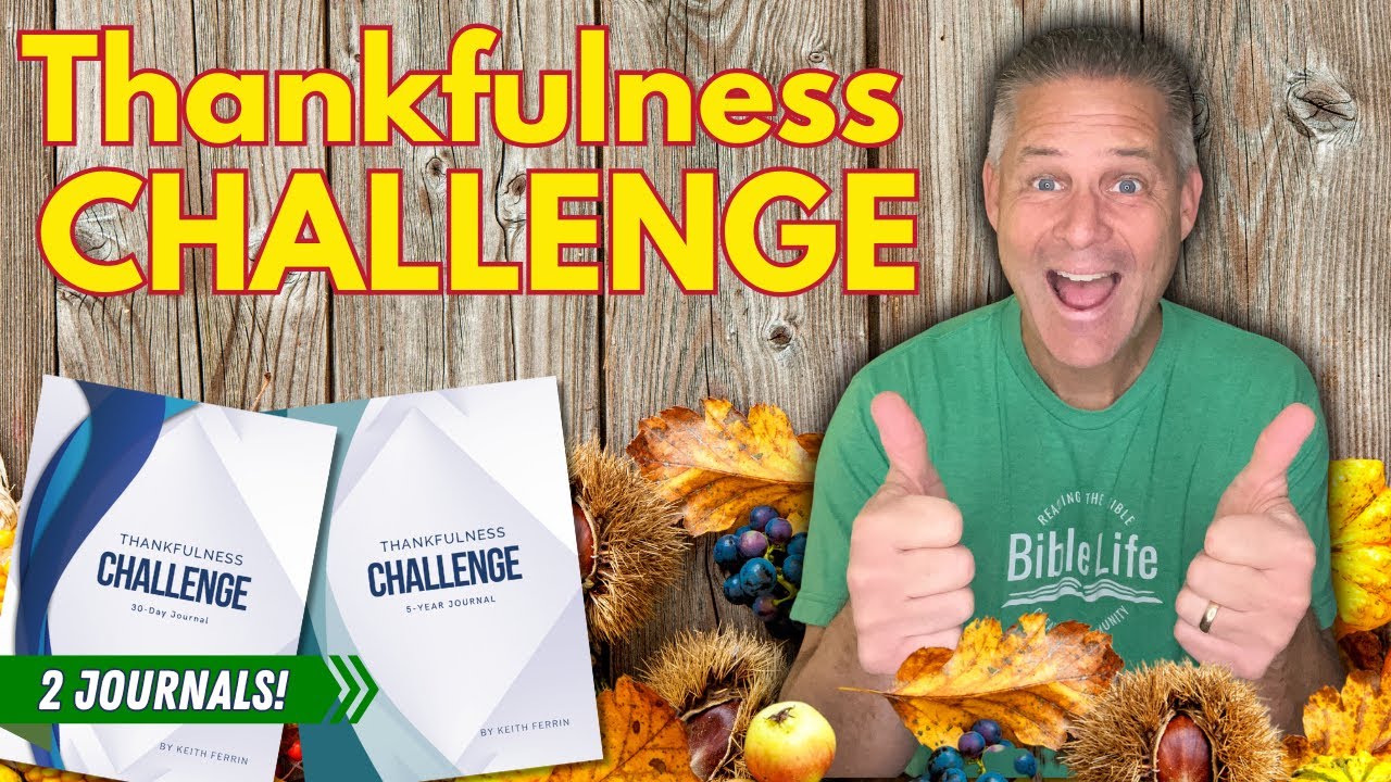 The Simplest Thankfulness Challenge Ever and Gratitude Journal