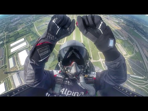 Max Performance Takeoff in an F-16 with Airshow Pilot Mike Goulian - Indianapolis International