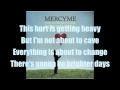 Mercy Me - Move Lyrics 