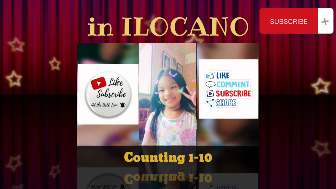 COUNTING 1-10 in ILOCANO | 4 YEAR OLD | TODDLER | ENGLISH-ILOCANO NUMBERS|Little Teachers