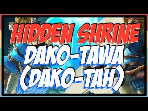 Zelda BOTW : Dako Tawa Schrein (Dako Tah Shrine)