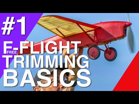 Free Flight Trimming Basics #1 - Series Premiere - 'First Model' Flying Session