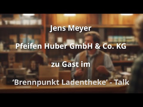 Brennpunkt Ladentheke: Jens Meyer (Pfeifen Huber/München) zu Gast im snTV-Talk