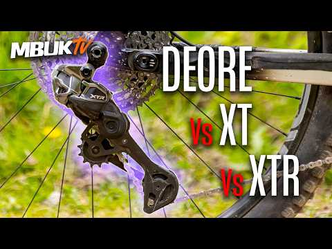 Shimano Deore, XT and XTR Di2 Groupsets COMPARED! Everything You Need To Know